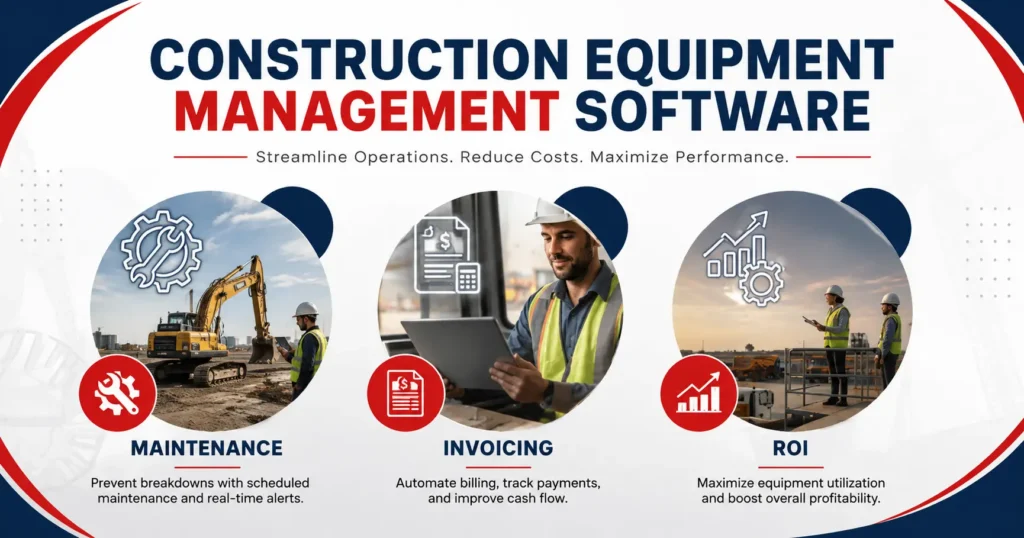 Construction equipment management Software for rentals