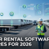Rental Management Software for Trailer Rentals