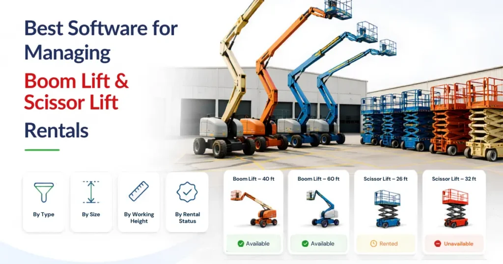 Best Software for Managing Boom Lift & Scissor Lift Rentals