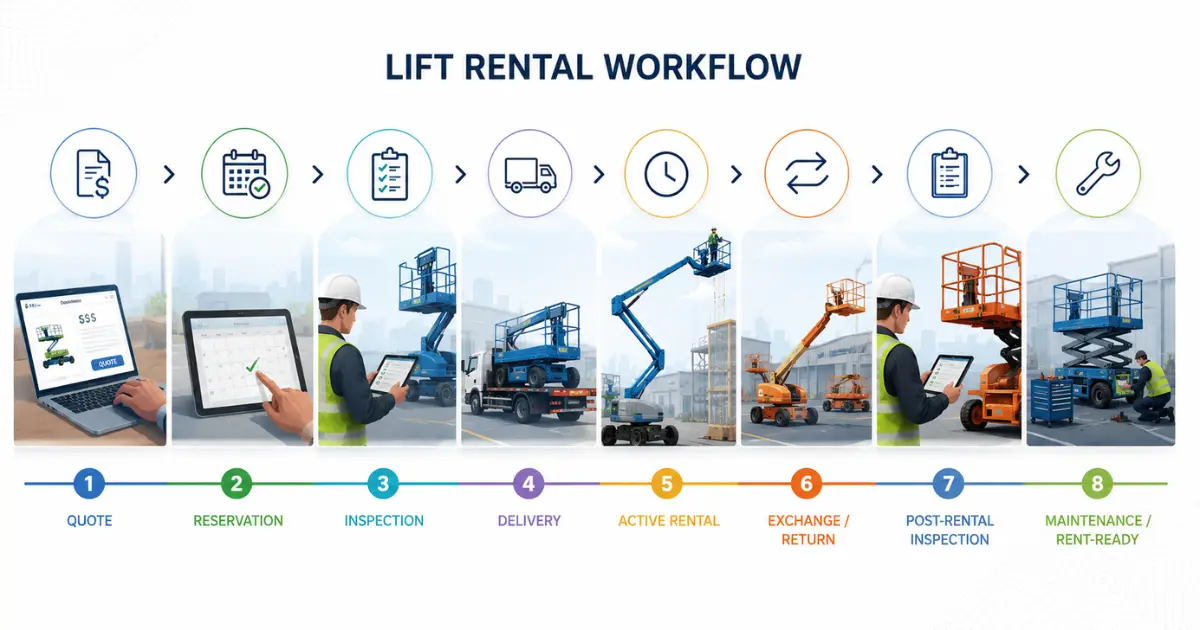 Lift Rental Workflow