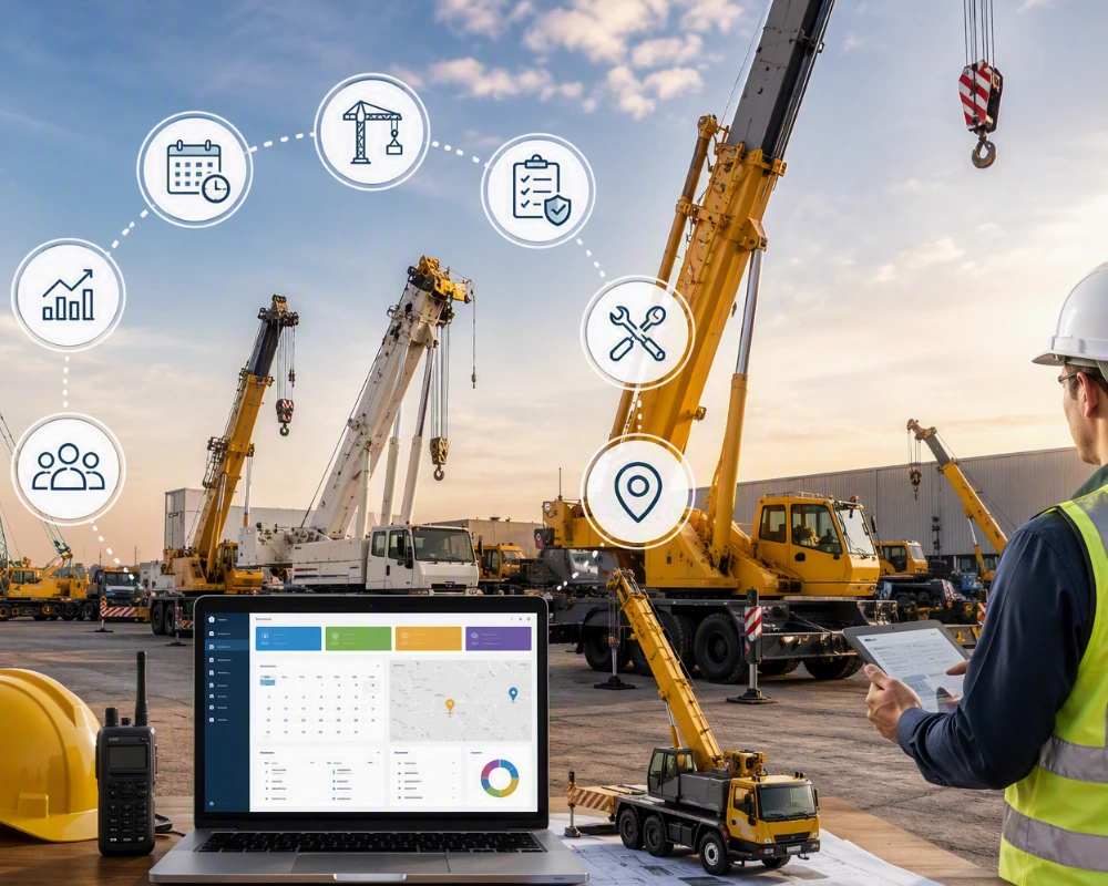 Crane Rental Management Software