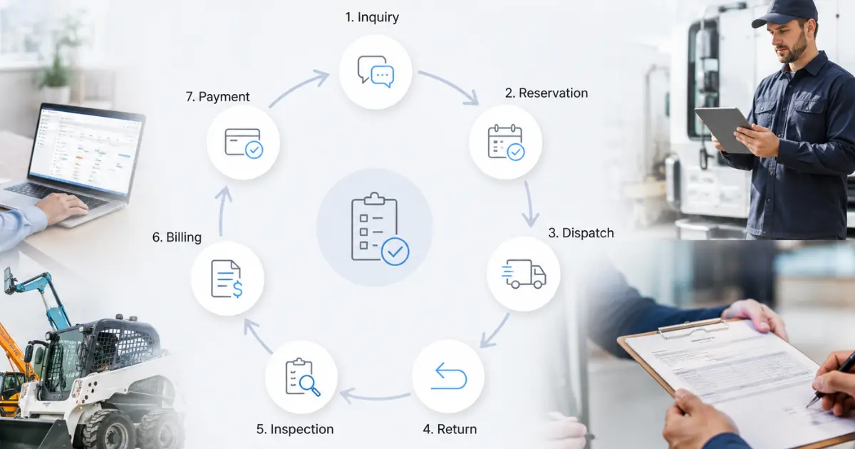 Rental Management Solution Workflow