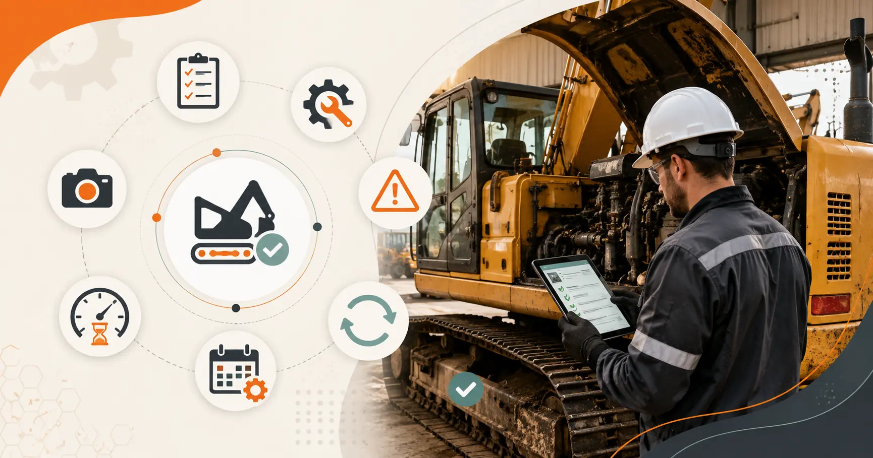 Heavy Equipment Rental Software Cycle and Flowchart