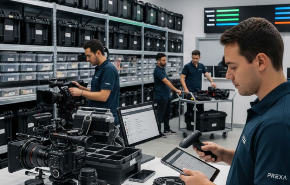 Industry screenshot – Camera Rental
