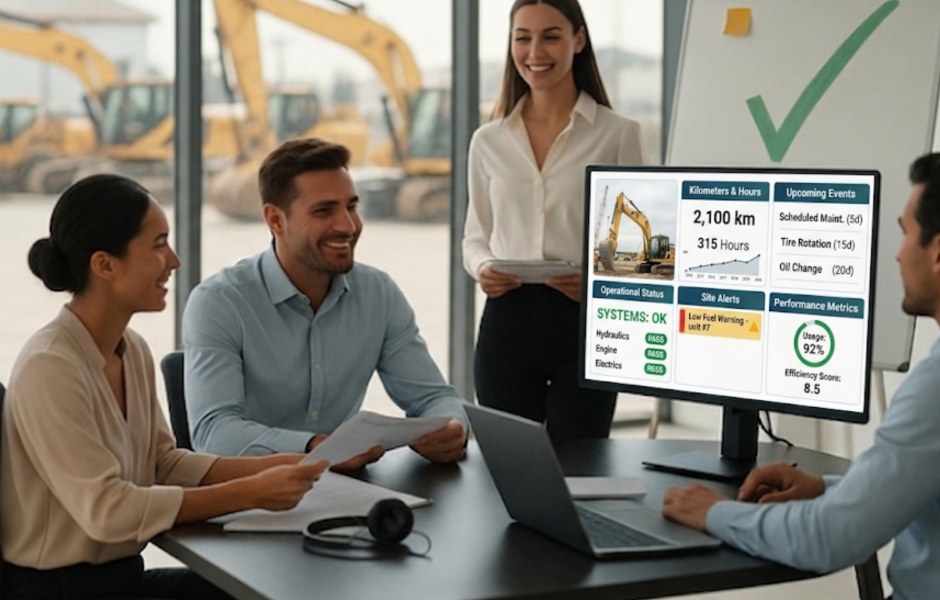 Industry screenshot – Heavy Equipment Rentals