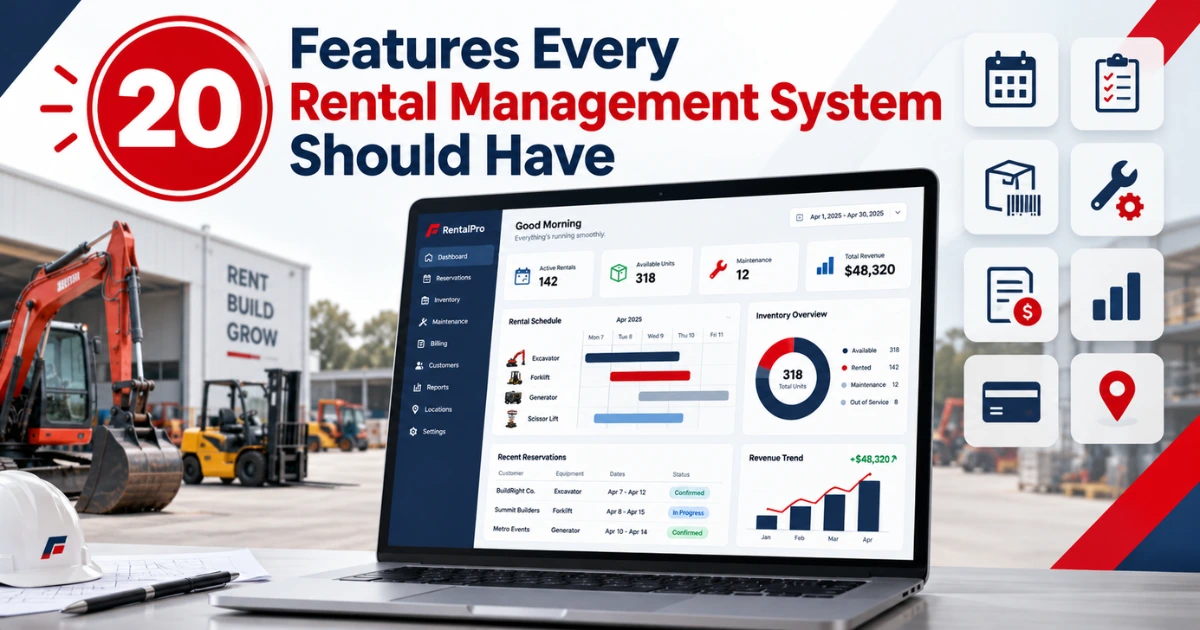rental management system features