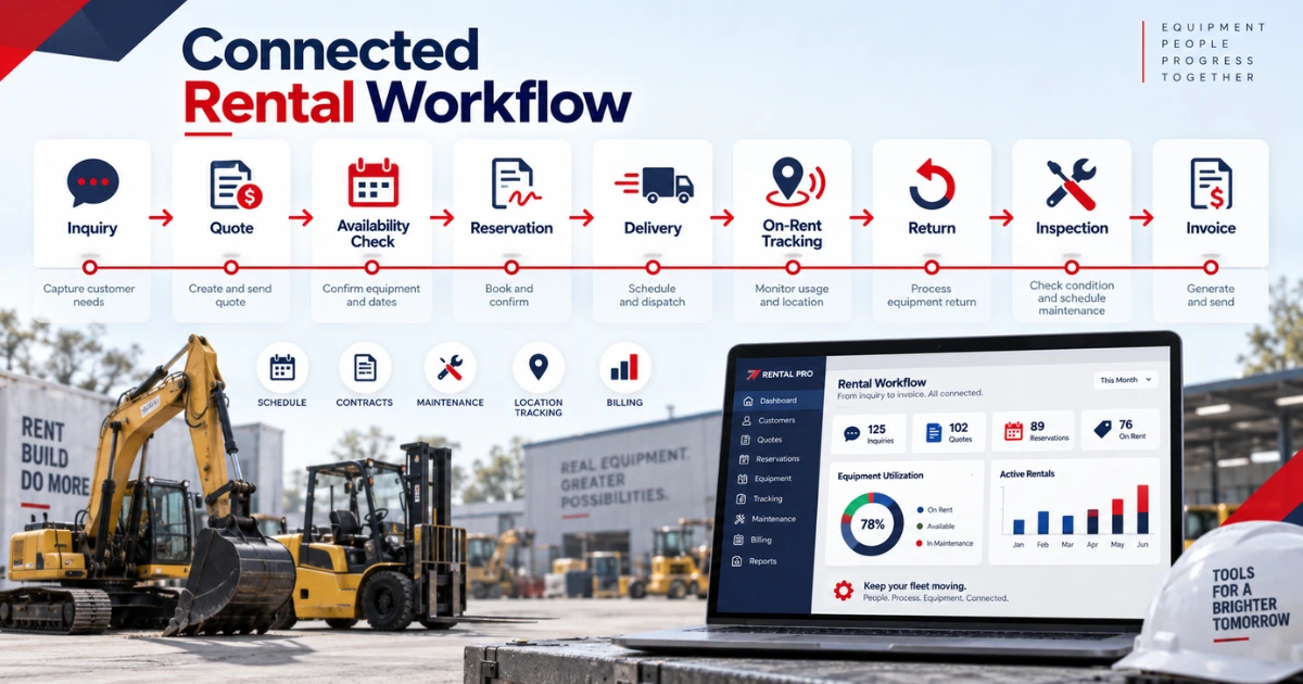 rental management workflow