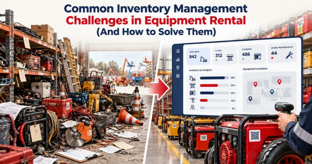 Common Inventory Management Challenges in Equipment Rental (And How to Solve Them)