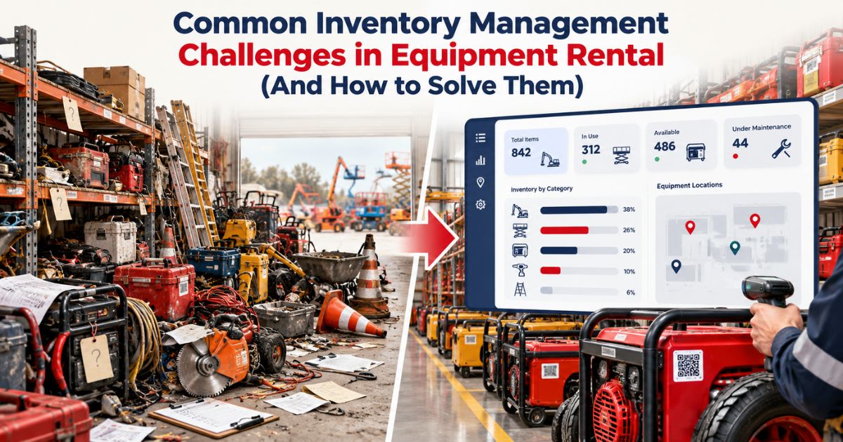 Common Inventory Management Challenges in Equipment Rental (And How to Solve Them)
