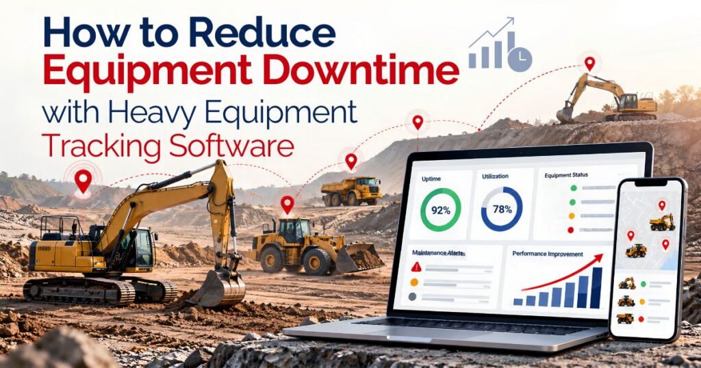 How to Reduce Equipment Downtime with Heavy Equipment Tracking Software
