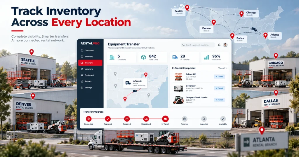 Rental Equipment Software tracking